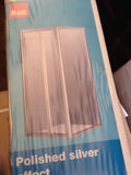 B&Q Polished Effect Bi-fold Shower Enclosure 760 X 760mm QSKA1104