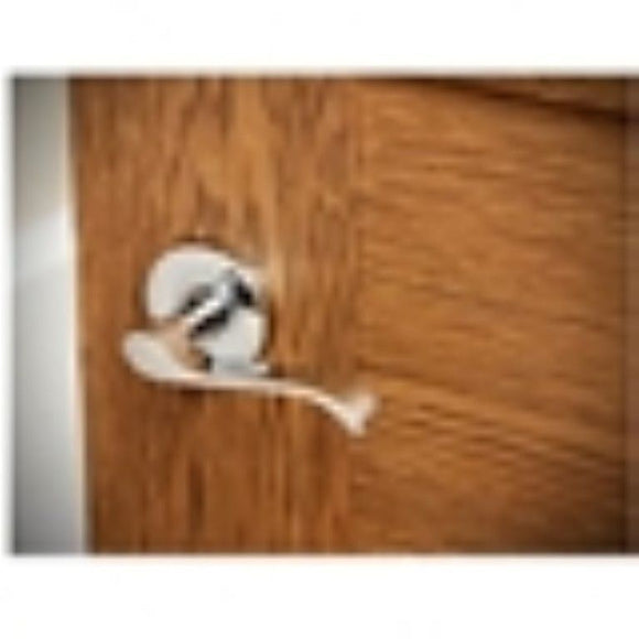 Lever on Rose Scroll Door Handle Pack Polished Chrome