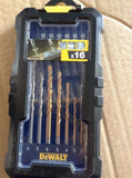 Job Lot 100 Sets Dewalt Dt71567-Qz Drill And Screwdriver Bit Set 16 Piece, Black