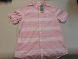 original penguin horizon pink shirt medium (2)