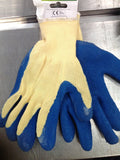 GARDMAN MEN'S TWIN PACK DIY GARDENING GLOVES ONE SIZE GRIPPER / WORK GLOVES