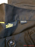 Site Black Work Trousers 34w 32leg (14)