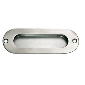 FLUSH PULLS 120MM  STAINLESS STEEL