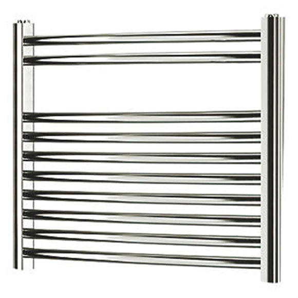 BLYSS CURVED TOWEL RADIATOR 500 X 550MM CHROME