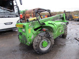 Merlo P27.6 Plus Telly handler fire damaged 2019 unrecorded