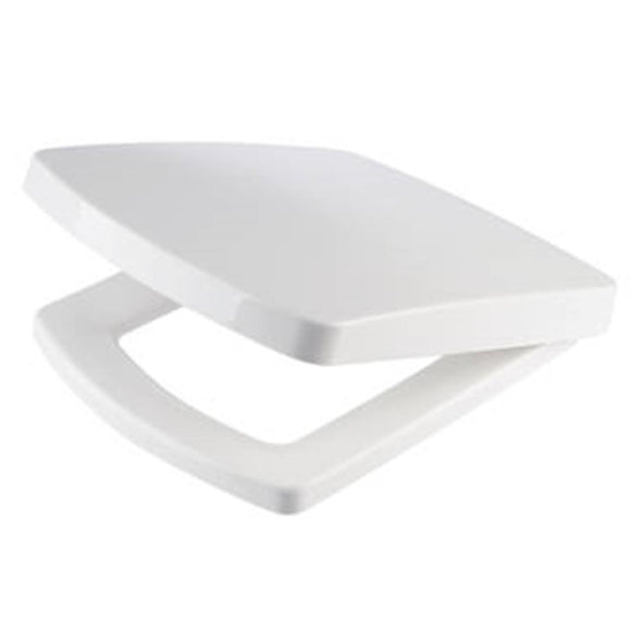 SOFT-CLOSE TOILET SEAT POLYPROPYLENE WHITE