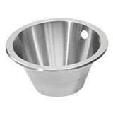 Royal Bowl Round Inset Kitchen Sink Basin Stainless Steel