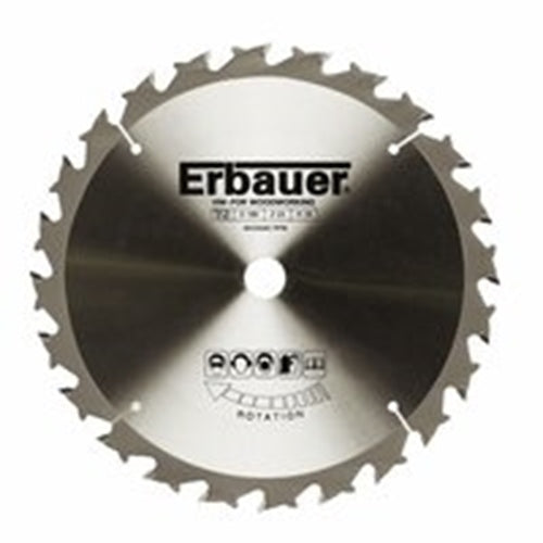 Erbauer TCT Circular Saw Blade 24T 190x16mm