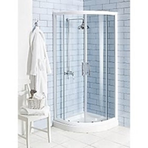 Moretti Quadrant Shower Enclosure Cubicle White 900 mm