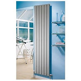 Oceanus Duplex Designer Radiator Silver 1800 x 445mm