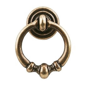 Ring Pendant Antique Brass 34mm Ring Diameter Pack of 5