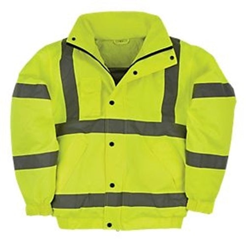 Hi-Vis Bomber Jacket Yellow XX Large 56