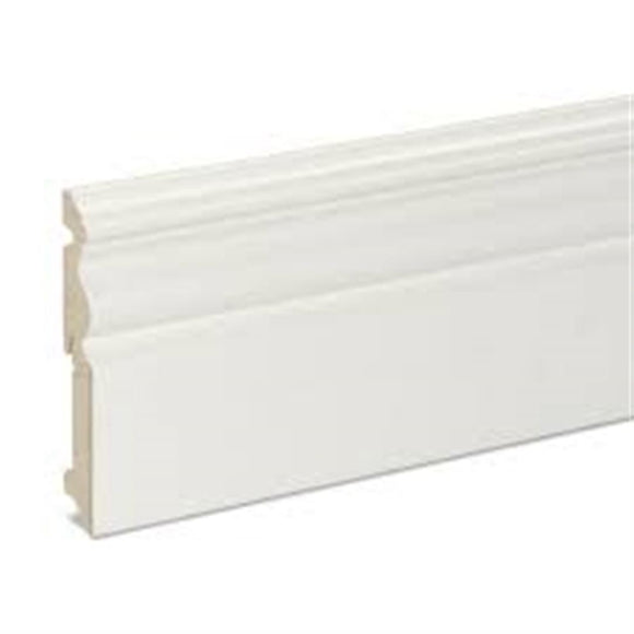 Matt Skirting board (T)19mm (L)2200mm