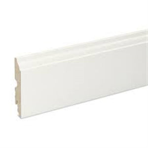 Matt Skirting board (T)16mm (L)2200mm PACK OF 5