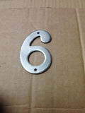 Carlisle Brass Ludlow Door Numeral 6 9 Pewter Effect