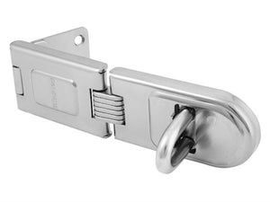 MASTER LOCK WROUGHT STEEL SINGLE HINGED HASPS