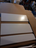 IT Kitchens Marletti Gloss White Drawer front (W)800mm, Set of 3