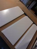 IT Kitchens Marletti Gloss White Drawer front (W)800mm, Set of 3