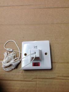 LAP 50A 1-WAY PULL CORD SWITCH WHITE WITH NEON