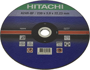 Hitachi (Dia) 230mm Flat Abrasive Disc pack of 5