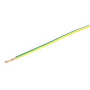 SINGLE CORE CABLE GREEN & YELLOW 6491B 2.5MM X 100M BS 7211