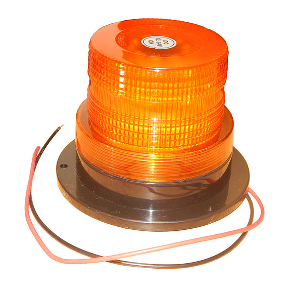 LED Beacon Single Flash Pattern 12/24V