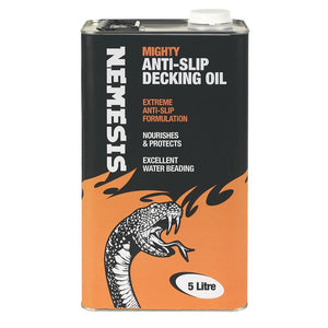 Nemesis Anti-Slip Decking Oil Clear 5Ltr