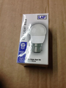 LAP Golf Ball LED Lamp Opal BC 5W