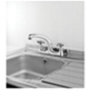 Swirl Traditional Counter Mounted Deck Tap Chrome