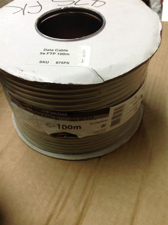 100m DATA CABLE NETWORK CABLE CAT 5E FTP