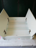 MIRROR CABINET WHITE GLOSS 600 X 120 X 650MM (