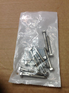 Coach Screws 6 x 50mm 10 Pack