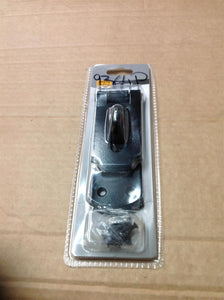 Smith & Locke Heavy Duty Hasp & Staple Black 232mm