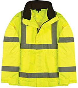 Site Hi- Vis Lightweight Bomber Jacket Hi- Vis Yellow Medium 39 Chest