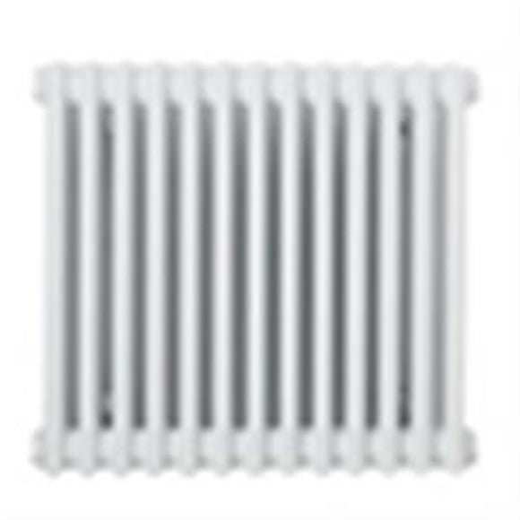 Acova Classic 2-Col Horizontal Designer Radiator White 600x6281 CHIP NO FIXINGS