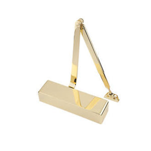 Eclipse ECLIPSE 93 SERIES OVERHEAD DOOR CLOSER ELECTRO BRASS-PLATED