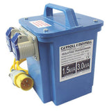PORTABLE STEP-UP TRANSFORMER WITH 2 OUTPUT SOCKETS 3KVA
