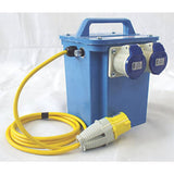 PORTABLE STEP-UP TRANSFORMER WITH 2 OUTPUT SOCKETS 3KVA