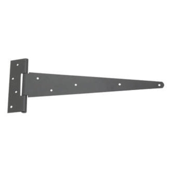 Heavy Duty Gate Tee Hinges Black Powder Coated (L)450mm (2 Pack)