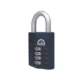 SQUIRE ZINC DIE-CAST CONSTRUCTION ALL-WEATHER COMBI PADLOCK BLACK 40MM