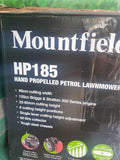 MOUNTFIELD HP185 46CM NEW 2021 SPEC HAND-PROPELLED ROTARY PETROL LAWN MOWER