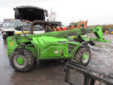 Merlo P27.6 Plus Telly handler fire damaged 2019 unrecorded