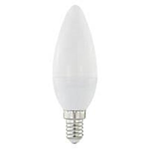 LAP Candle Opal LED Lamp White SES 6W