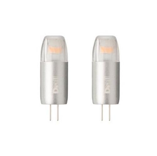 LED Capsule Lamp G4 90lm 12V 1W 2 Pack.