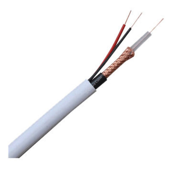 CCTV Cable 3+1 type with Power Cord for CCTV Camera 100 METRES