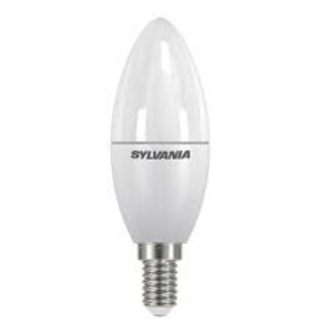 Sylvania Candle Frosted LED Lamp 2700 ES 6.5W E27 FITTING x 2