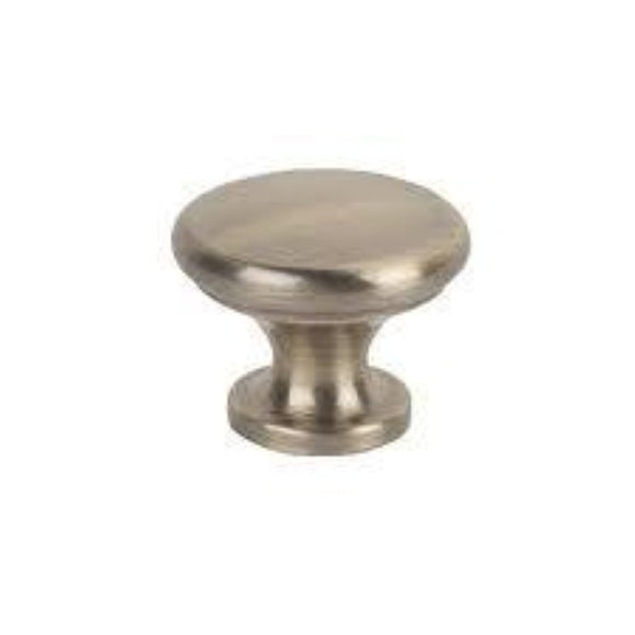 Traditional Classic Disc Door Knobs Antique Brass 30mm 2 Pack`
