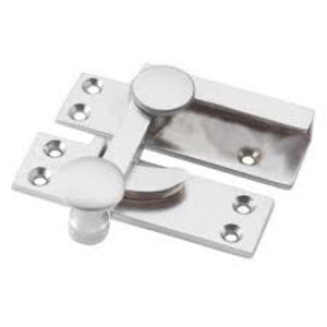 sash WINDOW fastener polished chrome X 2