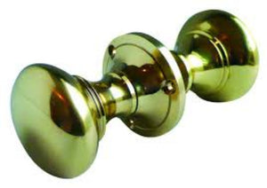 Contract Rim Knobs 50mm Polished Brass (Pair) JV177PB