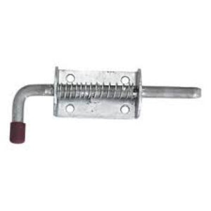 Spring Loaded Bolt Galvanised 150mm